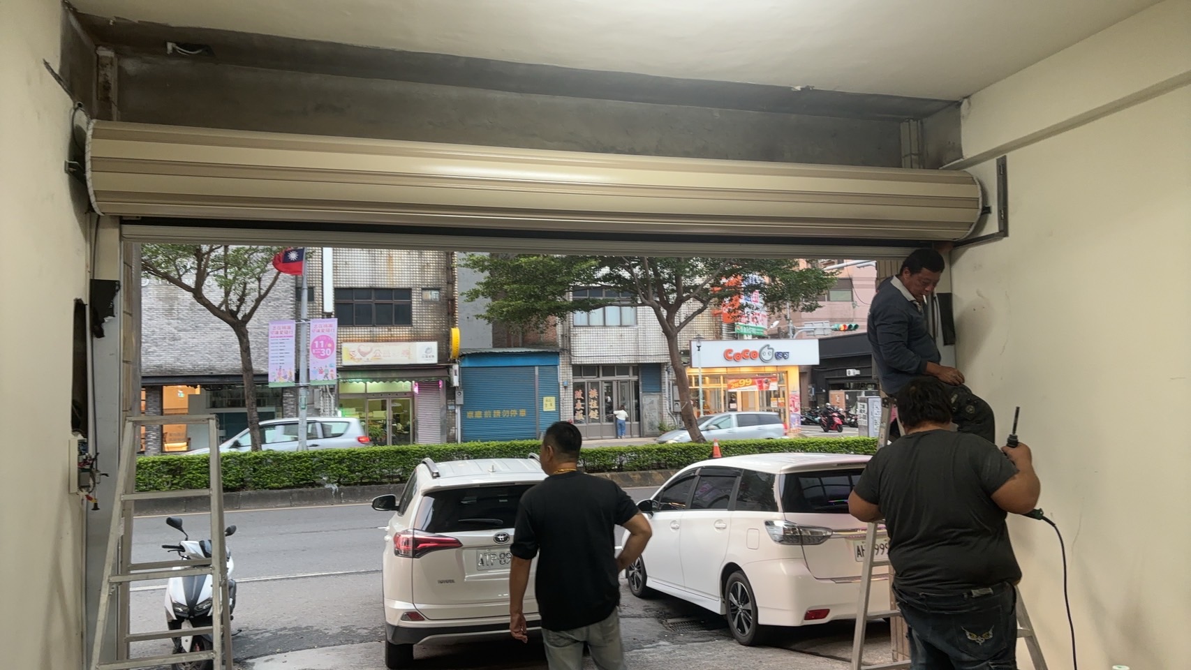 桃園鋁合金捲門維修